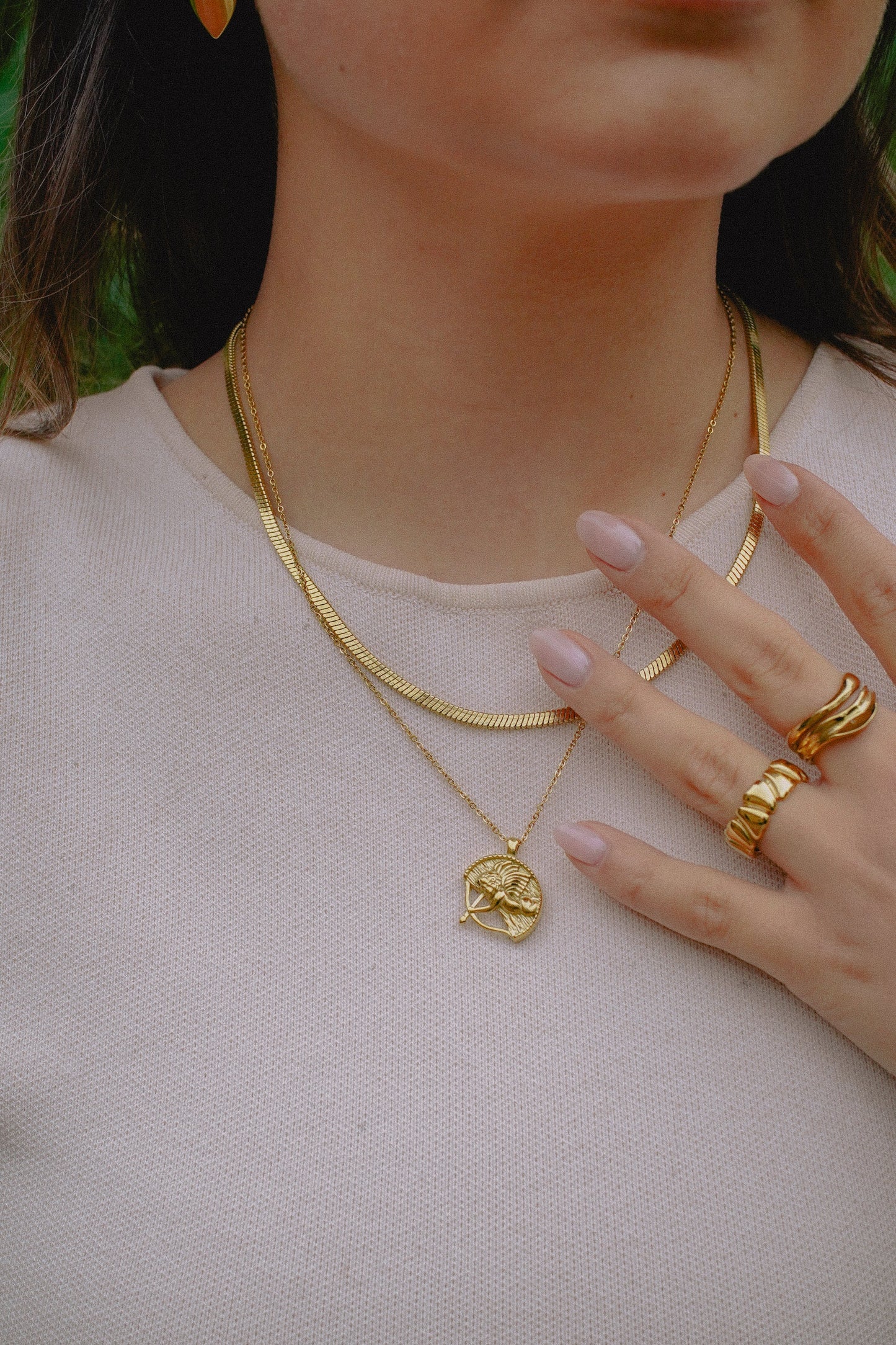 Cadena Plana Bold.