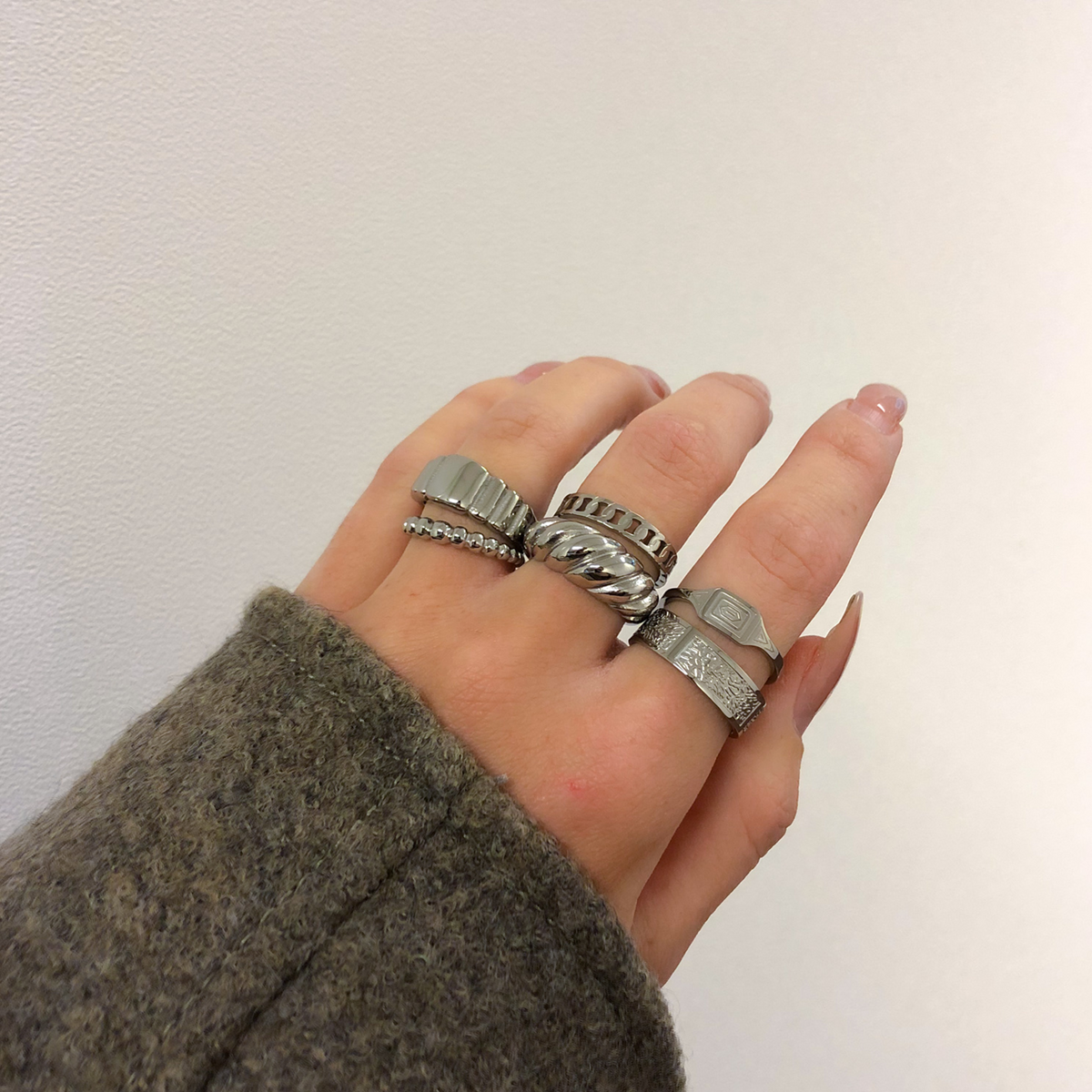 Anello Loafy Placcato Oro