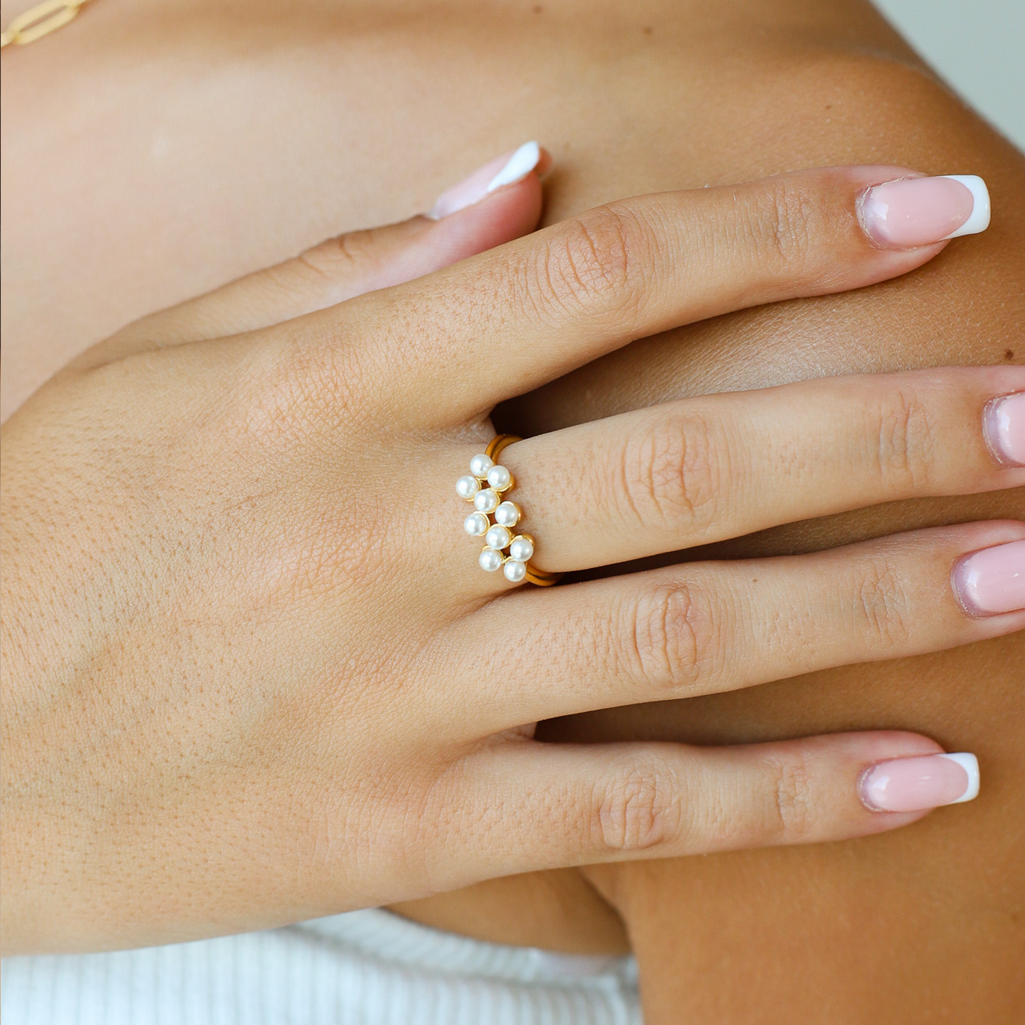 ANILLO PERLA