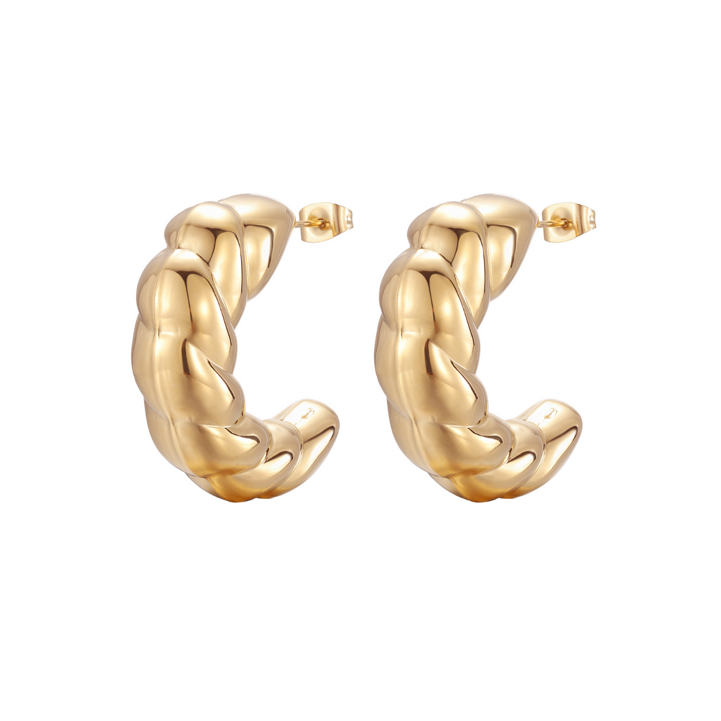 Pendientes BIG CROISSANT
