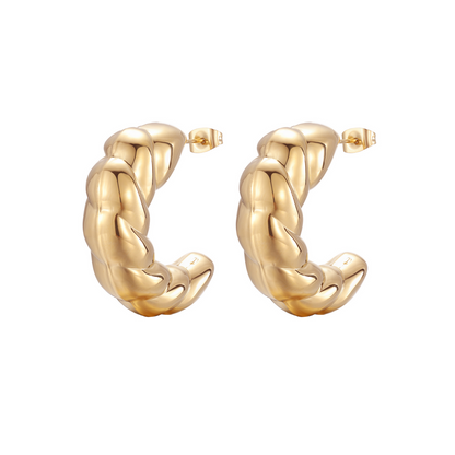 Pendientes BIG CROISSANT