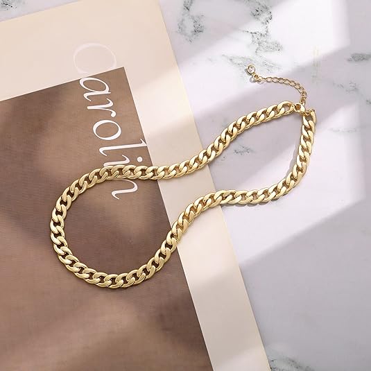 Collar cubano grueso