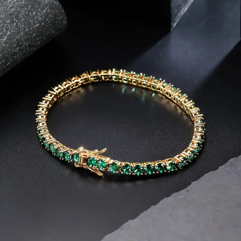 Pulsera Esmeralda Beáta