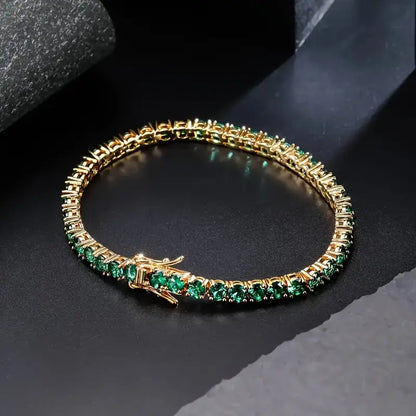 Pulsera Esmeralda Beáta