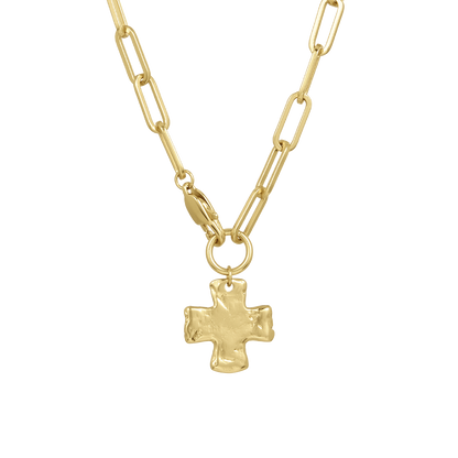 Collar Cruz Gruesa.