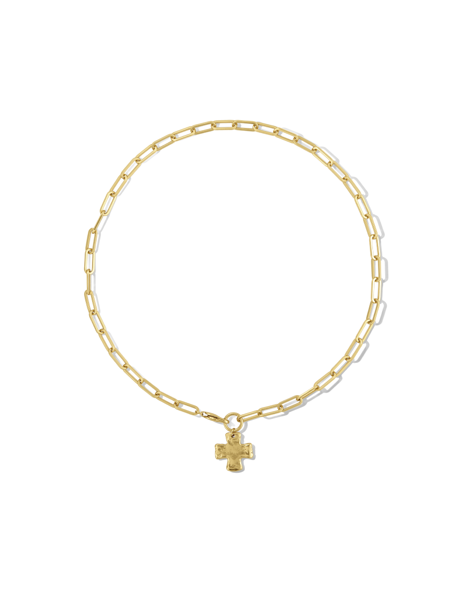 Collar Cruz Gruesa.