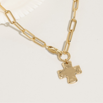 Collar Cruz Gruesa.