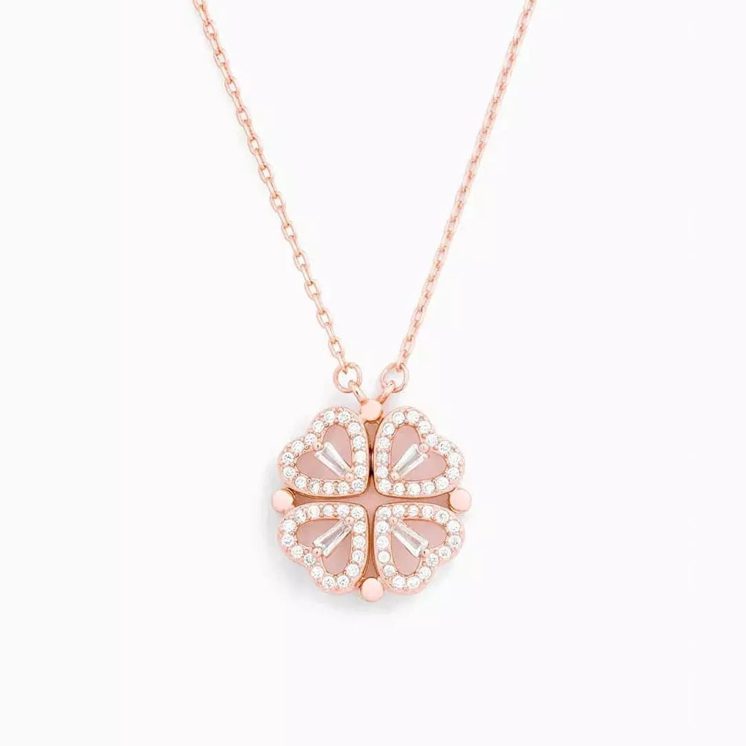 Collar Elegante Corazón de la Suerte