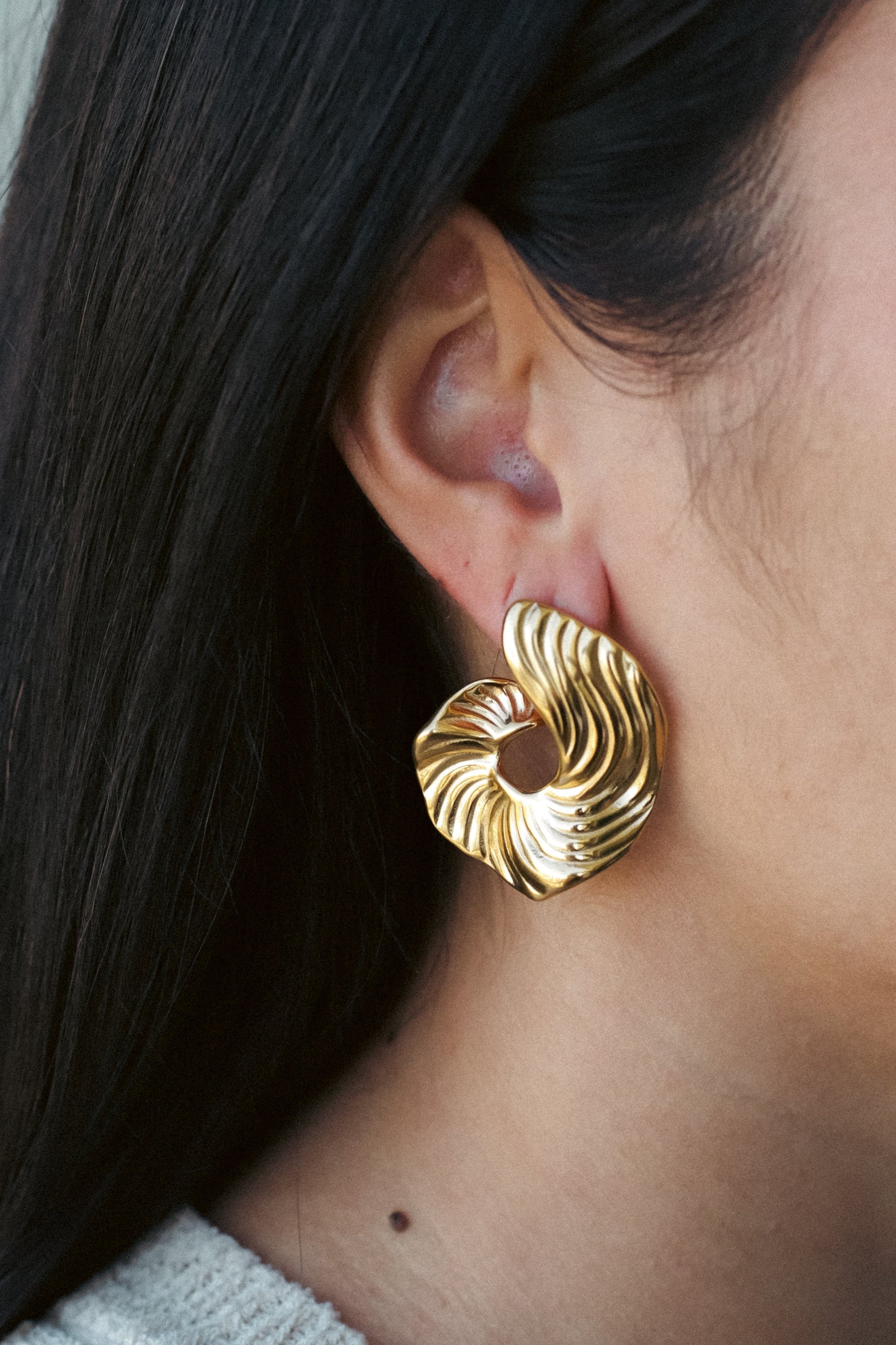 Aros de Espiral Fluida