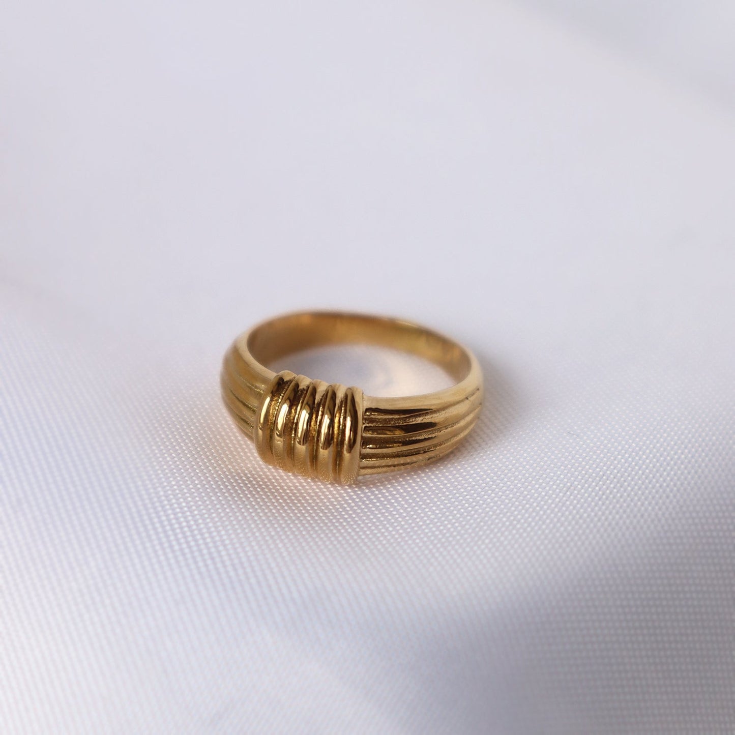 Anello Knot Placcato Oro