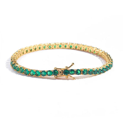 Pulsera Esmeralda Beáta