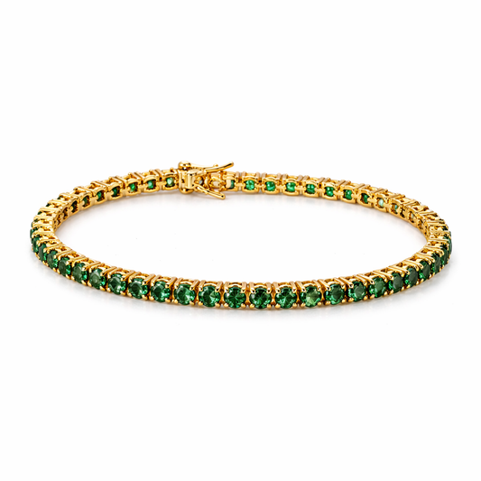 Pulsera Esmeralda Beáta
