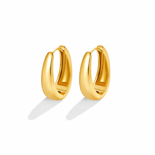 Aros dorados Valentina