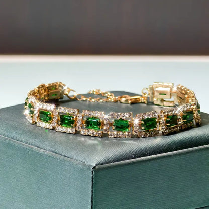 Pulsera Esmeralda Josefína
