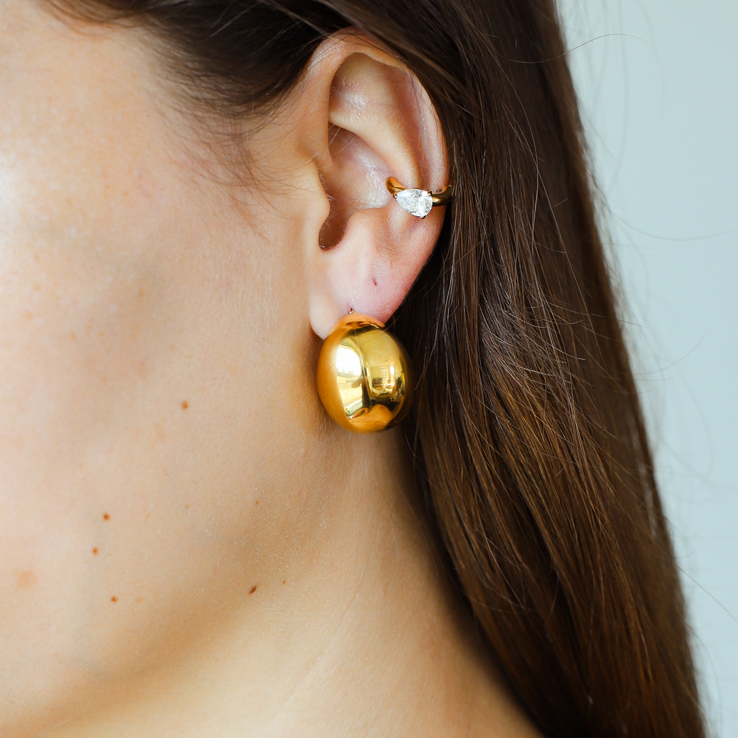 Ear Cuff con Gema
