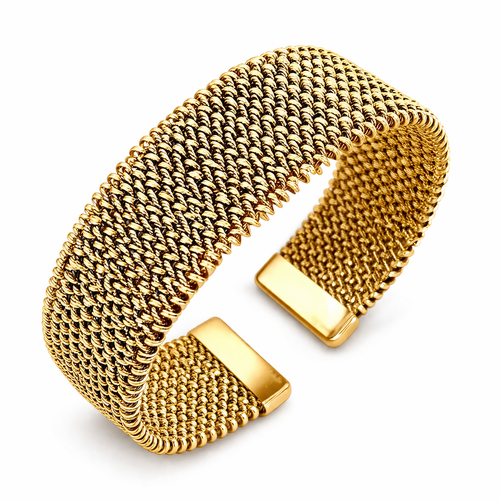 Pulsera de eslabones dorados vintage