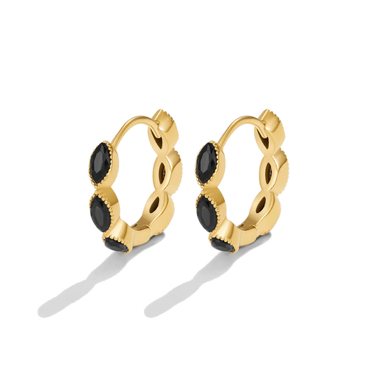 Mini aros de ónix