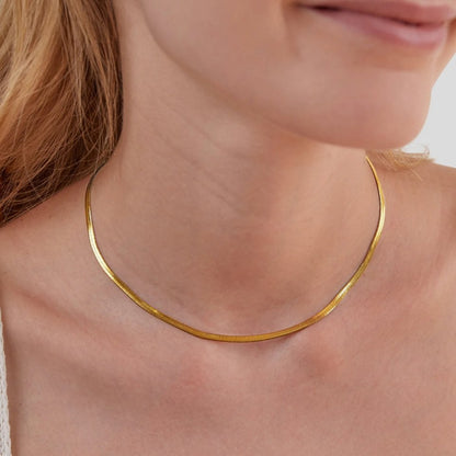 Collar Sarya Cadena Serpiente.